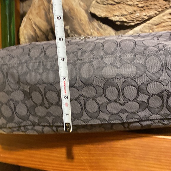 Coach celeste signature shoulder bag crossbody in black smoke - Picture 9 of 9